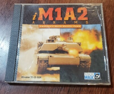 M1A2 Abrams Americas Main Battle Tank PC CD-ROM Game 1996 Win 95