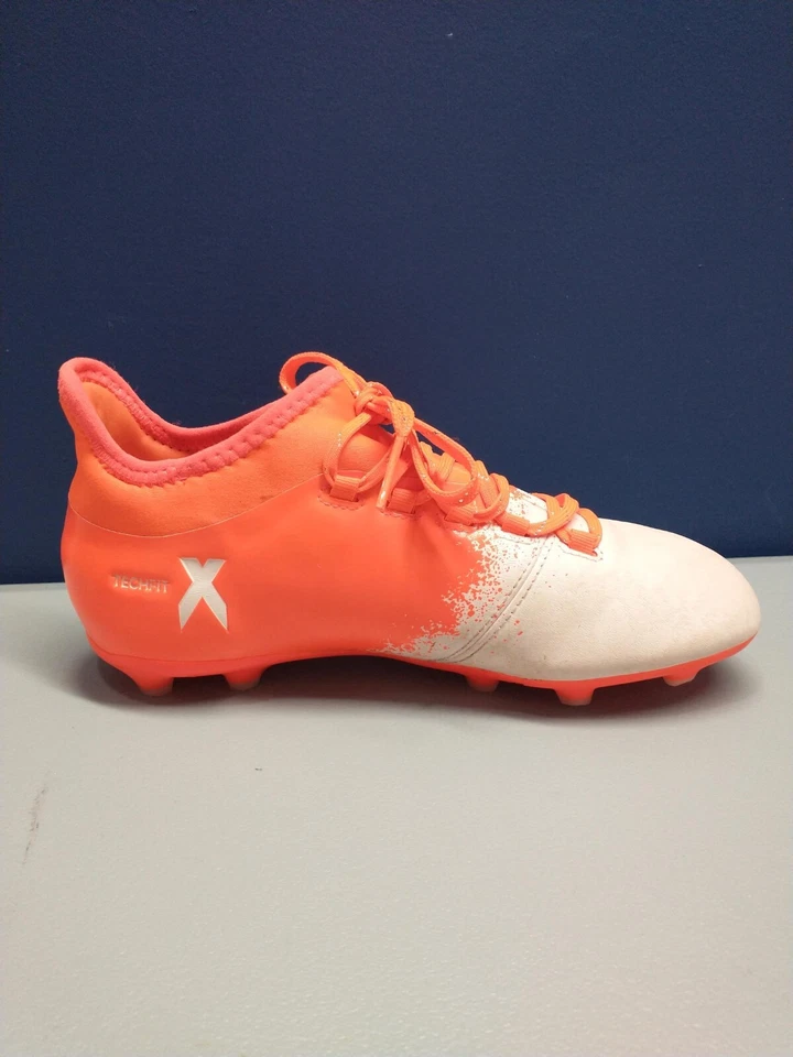 adidas Performance X 16.2 FG Soccer Cleats Womens Size 6 Orange Synthetic - Image 3 of 4