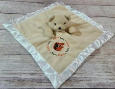 Baby Fanatic Plush Baltimore Orioles Lovey Security Blanket 13.5 x 13.5