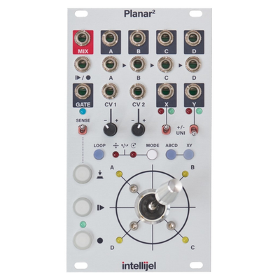Intellijel Planar Joystick Vector Melangeur Eurorack Module Ebay