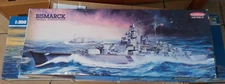KANGNAM BISMARCK BATTLESHIP 1/400 SEALED PARTS