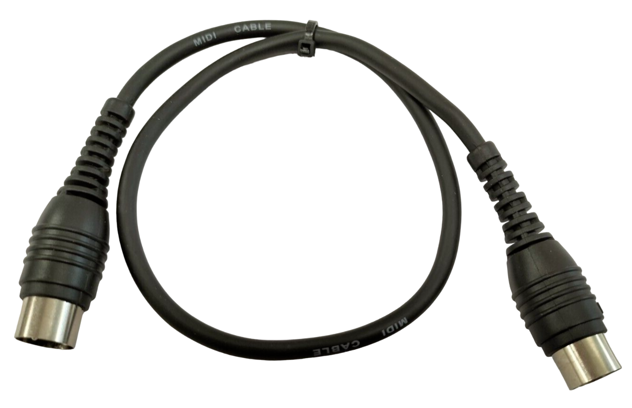 Cavo Midi Din 5 Poli Maschio - Maschio 50 cm Quik Lok S164-0.5 Strumenti 0,5m