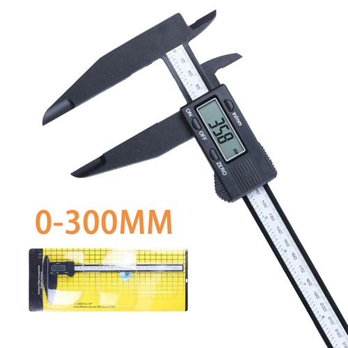 Neu Großer Messbereich Digitaler Messschieber 0-300 mm lang Messbackenwerkzeug - Bild 1 von 12