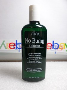 Gigi No Bump Topical Solution For Ingrown Hair 4 Oz 118ml New