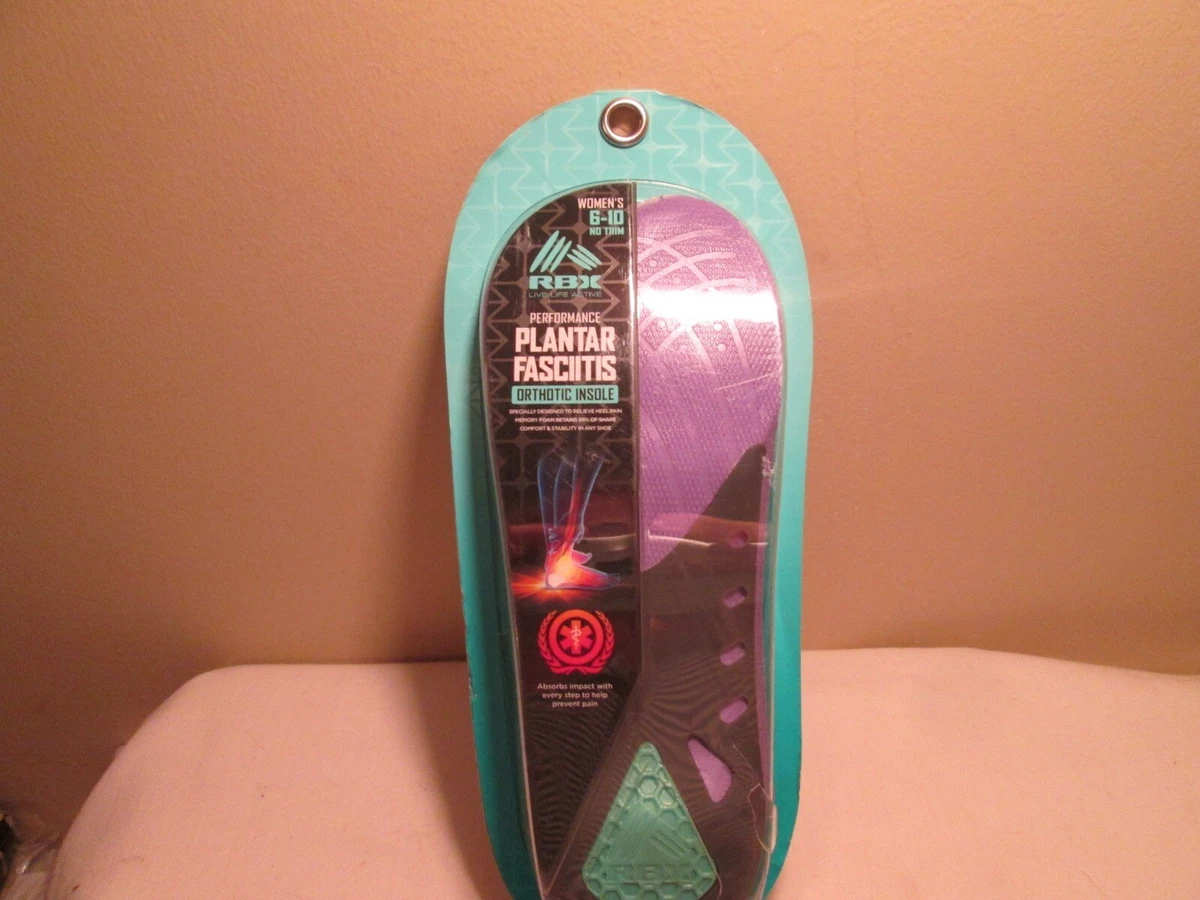 Rbx plantar shop fasciitis insoles