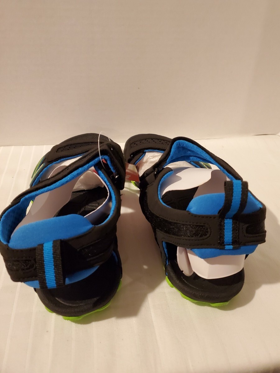 New Balance Minimus Vibram Sandal-Mens-Size 8-Black-Blue  display picture 1