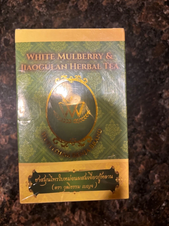 Té de morera blanca hoja de morera blanca y té Jiaogulan - azúcar en la sangre Foto 3 de 4