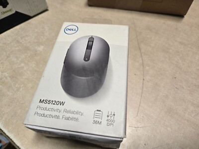 SEALED DELL PERIPHERALS MS5120W-GY MS5120W MOBILE PRO WIRELESS
