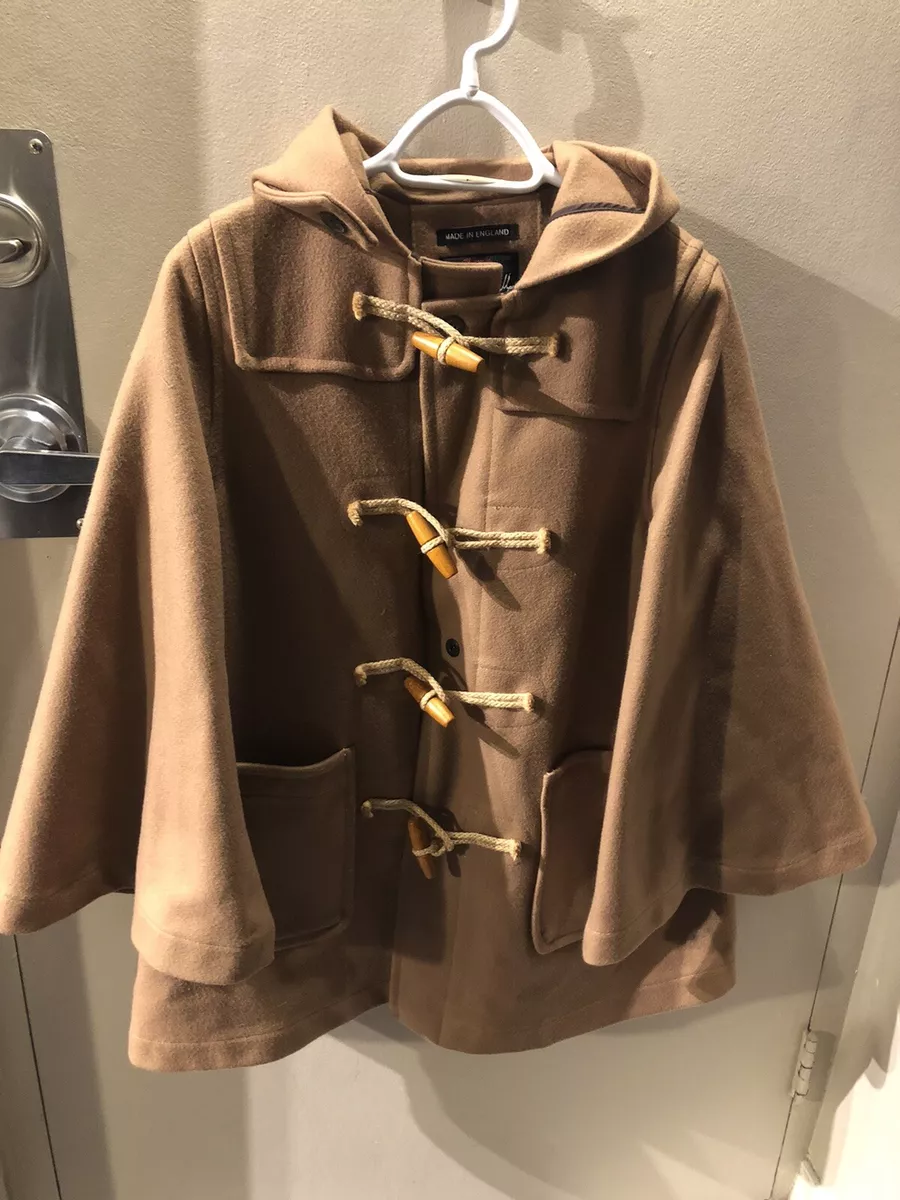 Duffle cape deals coat