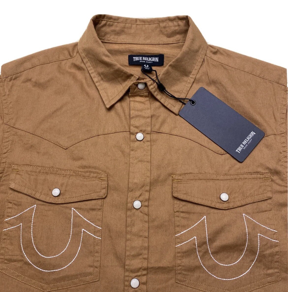 true religion button up
