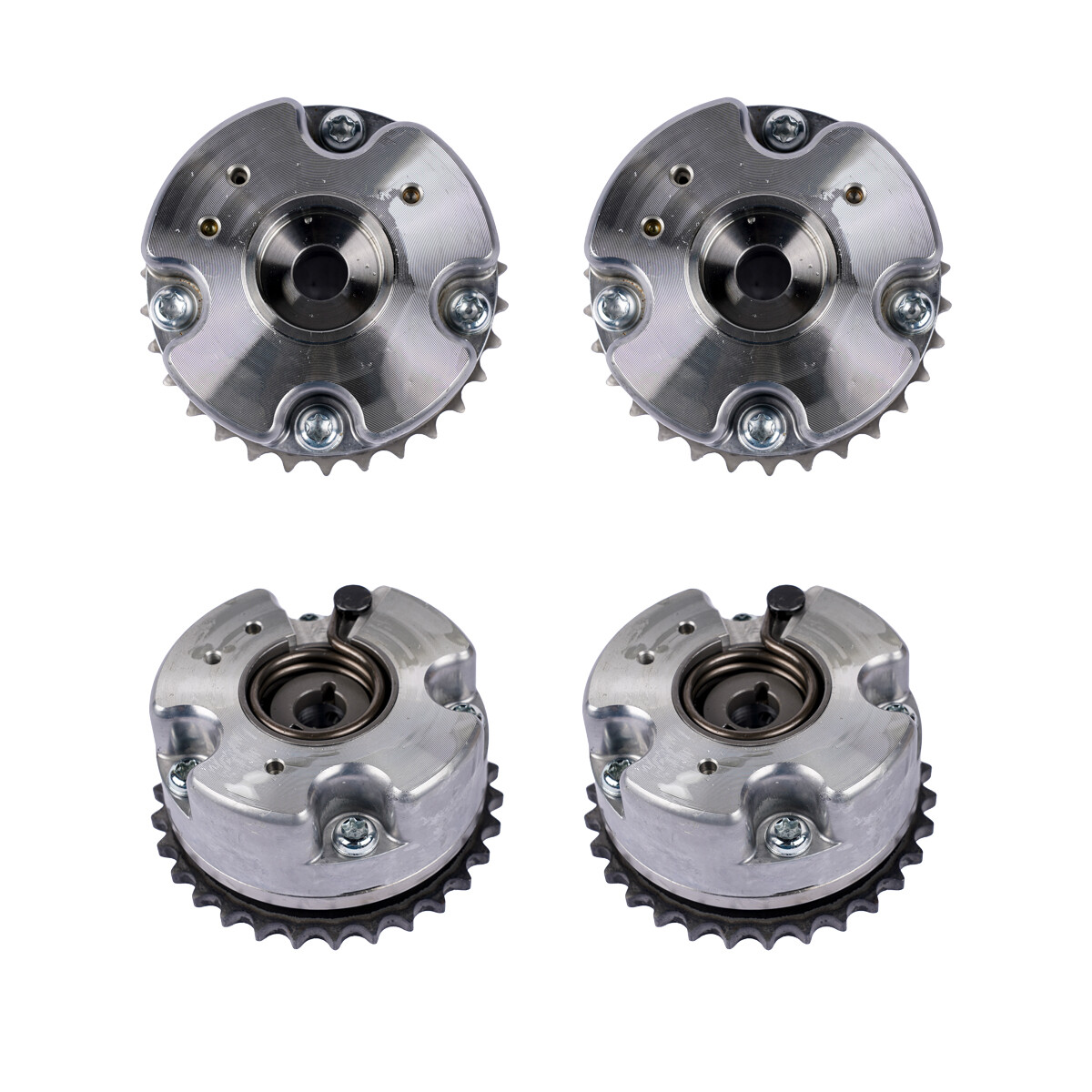 2x Intake & 2x Exhaust Timing Camshaft Sprocket For Audi A6 A8 Q5 RS4 R8 S5 4.2L
