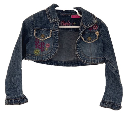 Barbie Denim Jean Half Jacket Size Kids 
