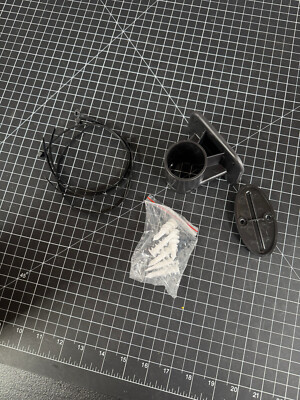 BANNER STAKES PL4066 Wall Mount Kit,4 1/2''H,Black 31XG36 LOT OF 4