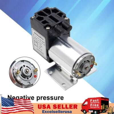 #ad #ad DC12V Mini Vacuum Pump 5L min 65kpa Negative Pressure Suction Pump With Holder $26.89