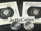 2023 P D S S Dime Roosevelt US Mint 99.9% SILVER & CLAD PROOF PD Bank 10¢ Cent 4