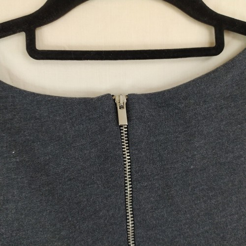 Vestido gris manga corta talla 12 Reino Unido con dos bolsillos colección M&S nuevo con etiquetas - Imagen 15 de 18