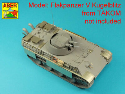 ABER Models 35 L-342 - 1:35 German 3CM Flak 103 two barrels for Kugelblitz tanks