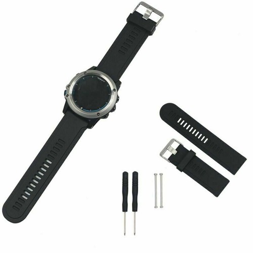 Für Garmin Fenix 2/3/D2/HR/Quatix/Marine GPS Silikon Armband Uhrenarmband Strap - Bild 2 von 19