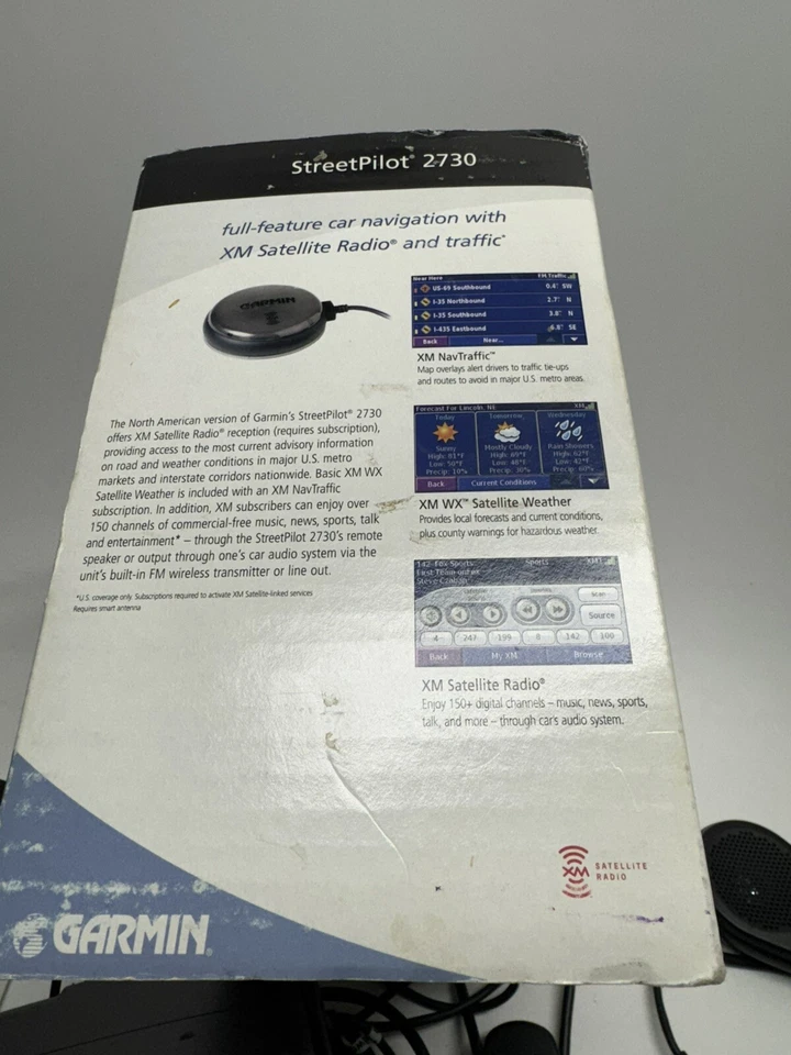 Garmin StreetPilot 2730 Automotive Mountable + GXM 30 XM Smart Antenna - Image 3 of 4