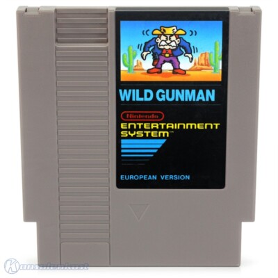 Nintendo NES - Wild Gunman #Bienengräber PAL-B Modul