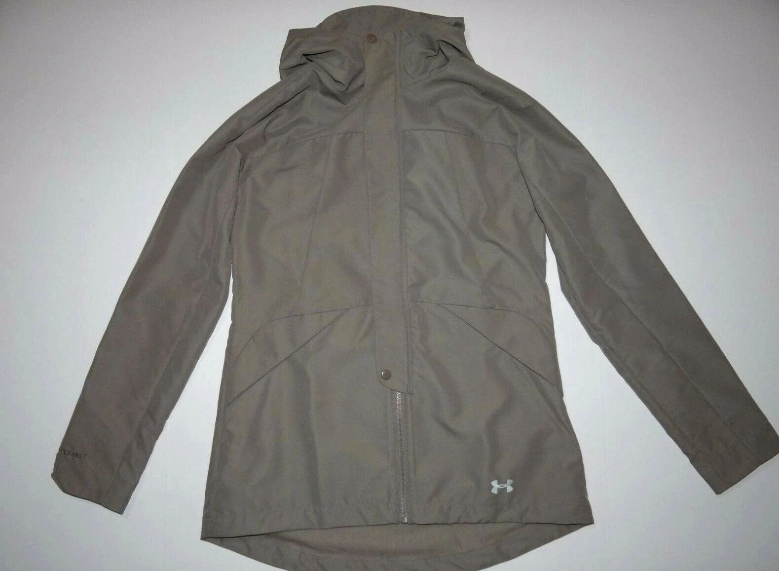 Under Armour Womens UA Storm Ridgely Waterproof Hooded Windbreaker Jacket S $125