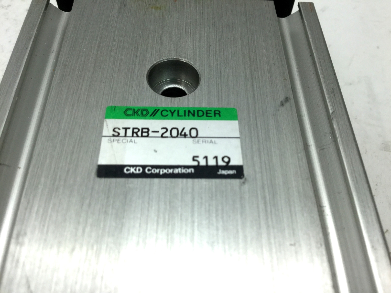 Strb 100 CKD STRB-2040 Twin Rod Pneumatic Cylinder Bore: 20mm, Stroke: 40mm, 100 ...