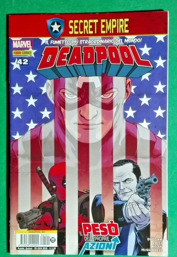 Balloon Marvel-Secret Empire Deadpool - N.101-NEW , Edicola, Perfect ...