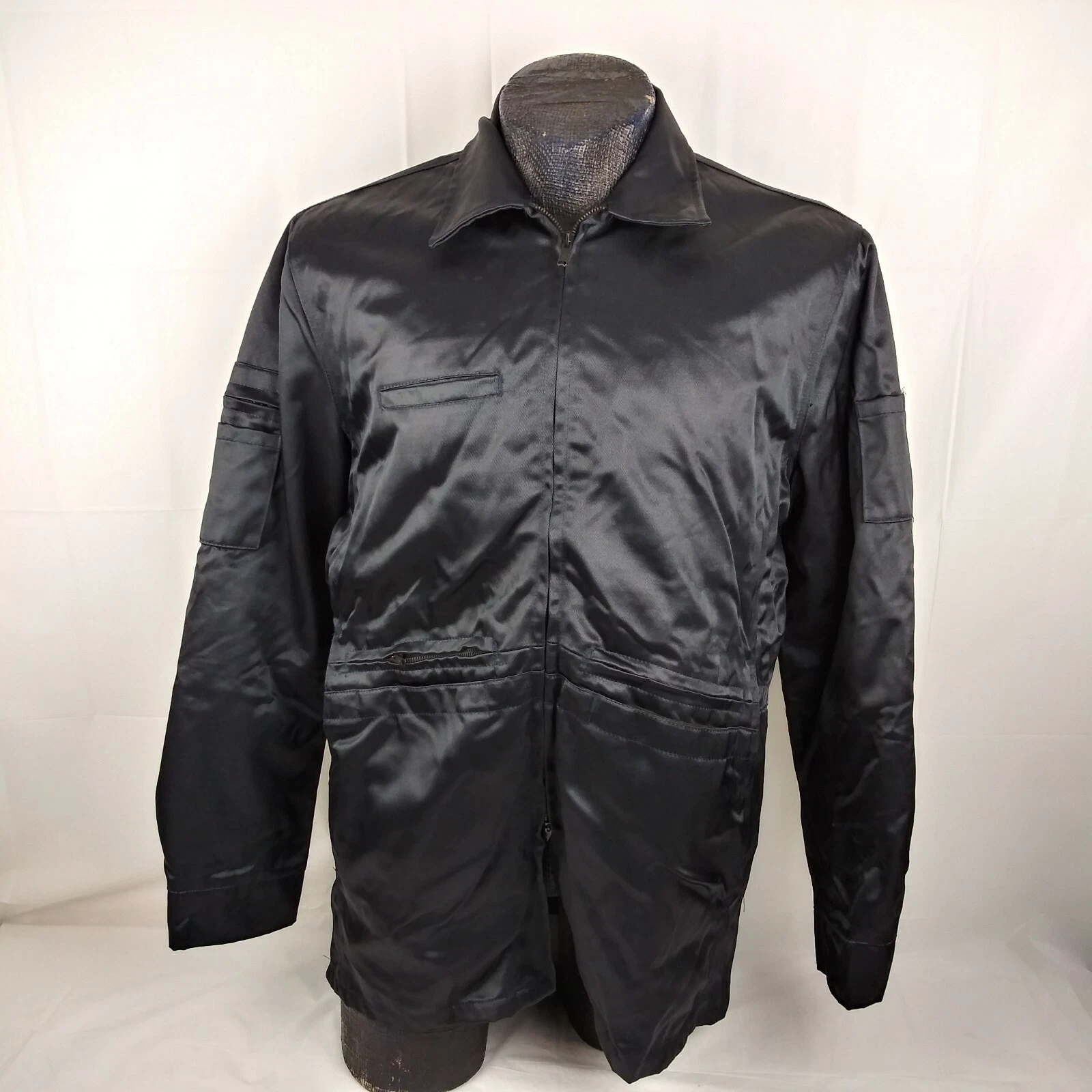 Topps Thinsulate 3M Jacket Size 42-T Mens Black Insulated Full Zip Outdoors USA