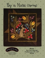 By a Hare ~ Spring Seasonal BOM Bonnie Sullivan ~ Woolies Applique Quilt Pattern