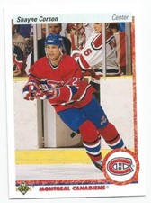 SHAYNE CORSON 1990-91 UPPER DECK CARD NM-MT CONDITION