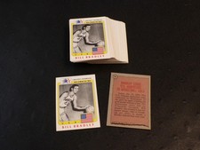 BILL BRADLEY - Huge 52-card lot! 1983 Topps Greatest Olympians #9! USA!