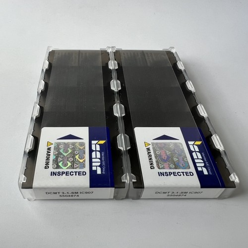 ISCAR / DCMT11T304-SM IC907 / Hartmetalleinsätze 10 Stück - Bild 6 von 6