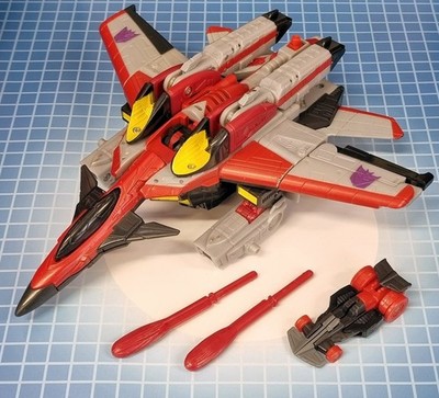 Vintage Hasbro Transformers Armada Max-Con Starscream komplett mit Schwindel