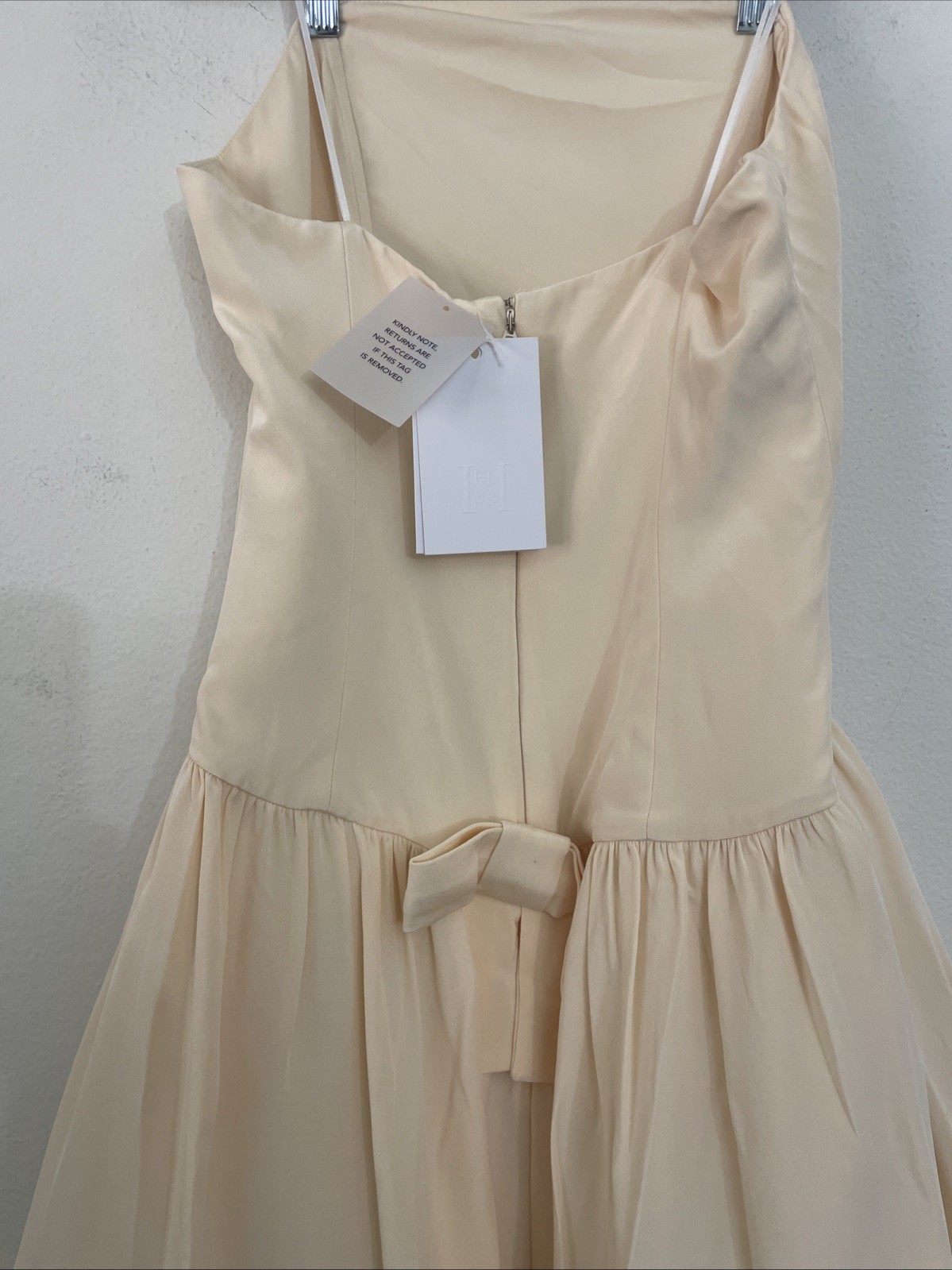 Helsa Gabrielle Strapless Gown Silk Formal Princess  Party Gala M NWT $2200msrp image 8