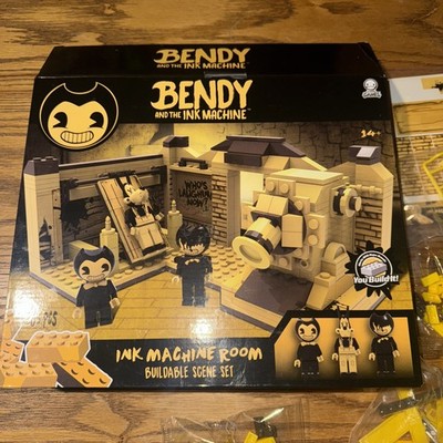 Basic Fun Bendy and The Ink Machine Room Buildable Scene Set New Open Box