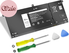 53Wh H5CKD 15V Battery Compatible with Dell 5400 7300 7506 2-In-1 5406 7405 7306