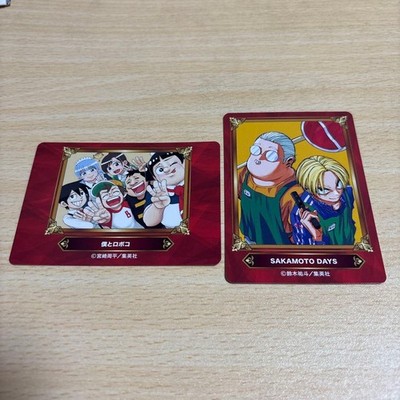 Jump Fair AniMate Benefizkarte Sakamoto Days Me und Roboco