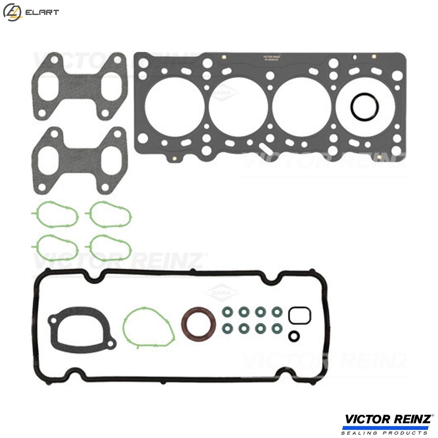 GASKET KIT CYLINDER HEAD 02-36330-04 FOR 188A4/223A5.000 1.2L 4cyl