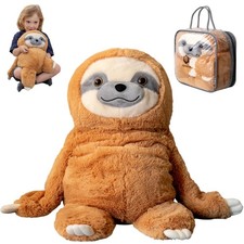 Weighted Stuffed Animal for Anxiety  Calming  Comforting 5 Lbs  Weighted Plus