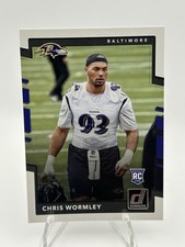 2017 Chris Wormley Panini Donruss - Rookie #393 (RC) Baltimore Ravens