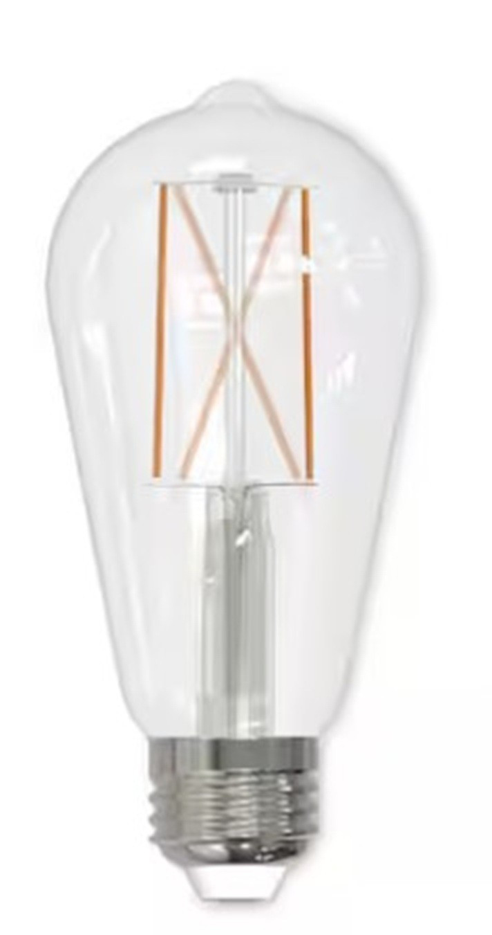 Bulbrite 60-Watt Equiv. Dimmable ST18 LED Light Bulb W/Mediu