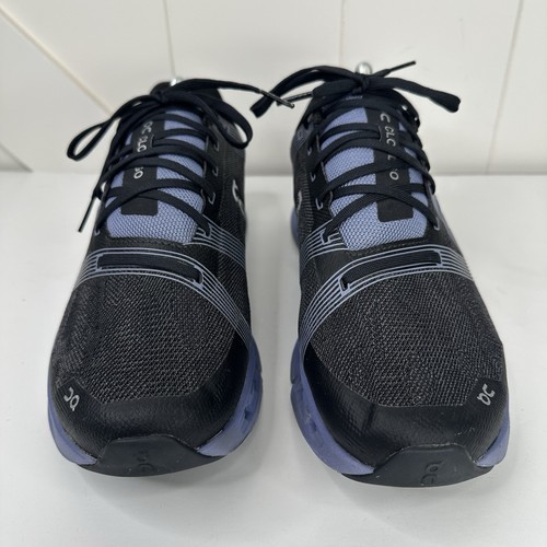 On Cloudgo Herren Größe 10,5 Schwarz Schiefer Mesh Laufen Sport Turnschuhe Schuhe - Bild 4 von 13