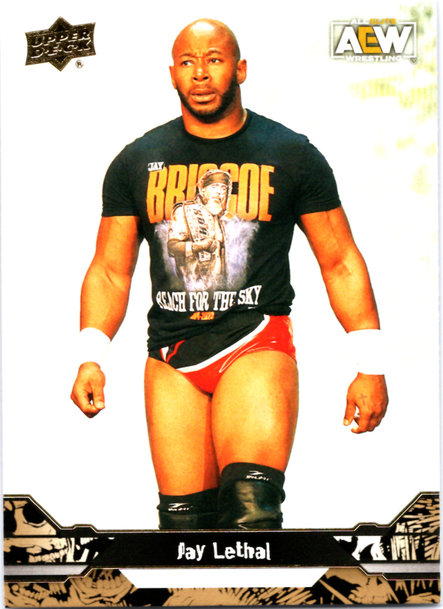 2023 Upper Deck AEW - Jay Lethal #42 Gold