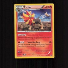 Pyroar 20/106 Holo Rare Flashfire Pokemon Near Mint
