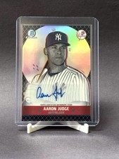 2025 Bowman Chrome Ascensions Aaron Judge Auto 9/10 MVP Yankees SSP Case Hit 🔥 