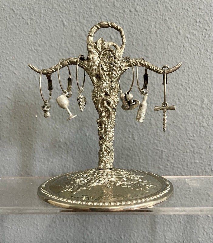 Godinger Silver Art Company Wine Glass Charm Set