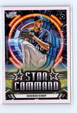 2024 Topps Chrome Cosmic George Kirby #SC-8 Star Command
