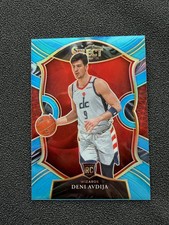 DENI AVDIJA 2020-21 PANINI SELECT BLUE PRIZM /299 SSP RC ROOKIE Wizards #69 NI56