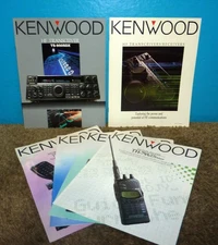1993 Kenwood HF Transceiver Catalog & TS-950SDX & Other Brochures OEM