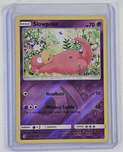 Pokemon TCG Slowpoke 48/145 Reverse Holo - NM